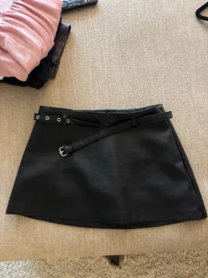 Garage Leather Skirt Mini thumbnail 2