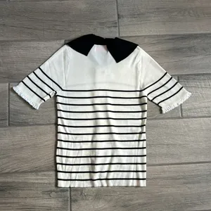 Cinta stripe sweater Black thumbnail 8