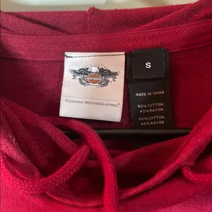 Harley-Davidson Red‎ and Black Hoodie thumbnail 3