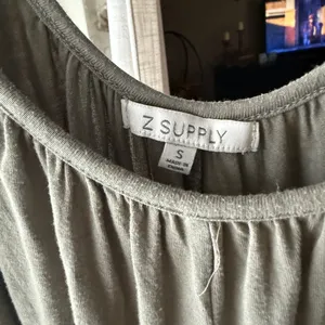Z Supply Sage Green wide leg jumpsuit thumbnail 5
