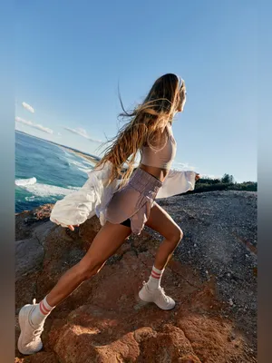 Free People Movement The Way Home Short - Moonlight Mauve thumbnail 3