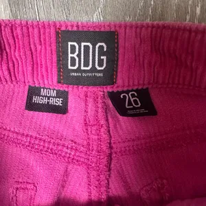 Urban Outfitters BDG Mom High Rise Pink Corduroy Pants thumbnail 6