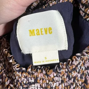 Anthropologie Maeve Brown‎ Pink Leopard Paisley Print Milo Dress thumbnail 6