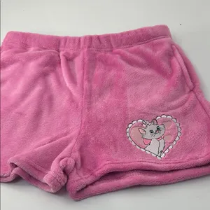 Disney Pink Fleece Shorts with Cat Design thumbnail 11