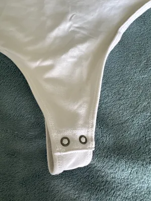 Abercrombie Soft A&F Collection Bodysuit White thumbnail 2