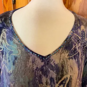Charlie Paige Boho hippie chic tie dye stars tunic thumbnail 3