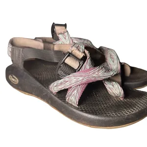 Chacos Women's Sz 8 ZX2 Classic Aqua Purple Black Strappy Water Sport Sandal thumbnail 4