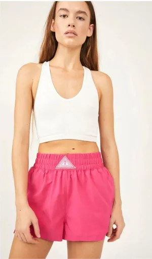Free People Next Round Shorts Pink thumbnail 1