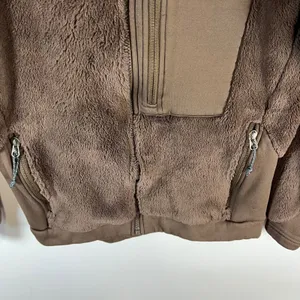 Mountain Hardwear Fleece Jacket Women's M Brown Zip Up Sherpa‎ Cozy Outdoor thumbnail 3