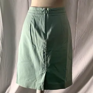 Jordan Almond Mint Green Twill Pencil Skirt. Worn Once, Like New thumbnail 6