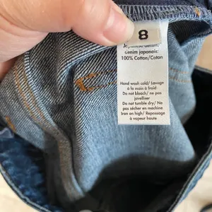 CO Collection High Rise Indigo Enhanced Seam Detail Flare Jeans thumbnail 6