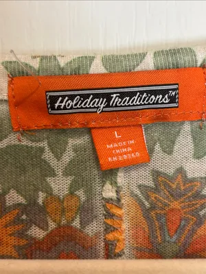 Holiday Traditions Multicolored Ornate Day Of The Dead Sugar Skull Floral Design thumbnail 6