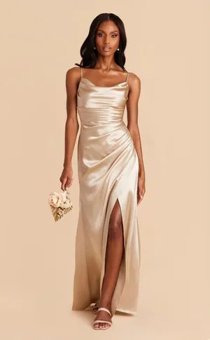 Birdy Grey Satin Dress thumbnail 1