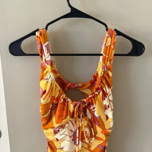 Urban Outfitters Trendy Y2K Inspired Floral Mini Dress Size Women’s XS thumbnail 2