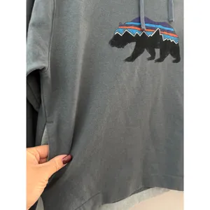 Patagonia W. Fitz Roy Bear Uprisal Hoody Shadow Blue Regular Fit Size Medium thumbnail 7