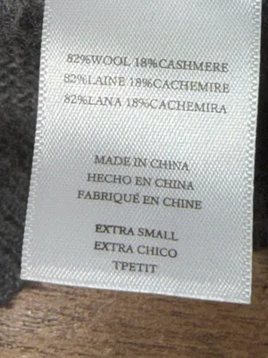 Rails Virgo Bolted Sweater Cashmere Blend Sz‎ XS thumbnail 4