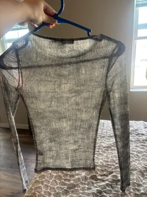 PacSun Top Thirdcharm Mesh Longsleeve thumbnail 3