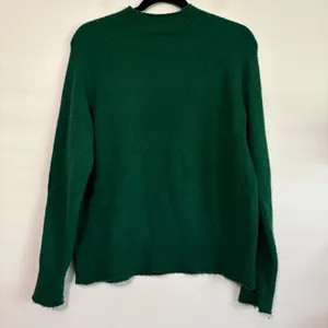 J.Crew Emerald Green rollneck‎ Crewneck wool blend Sweater Small Pullover thumbnail 5