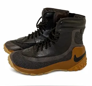 Nike Zoom Kynsi Jacquard/Faux Leather,Women,Brown/Tan Waterproof Boots.Size-7.5 thumbnail 1