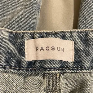 Pacsun Casey Low Rose Baggy Jeans (Light Wash) thumbnail 7