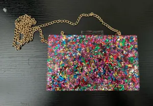 Multicolored Clutch Multiple thumbnail 1