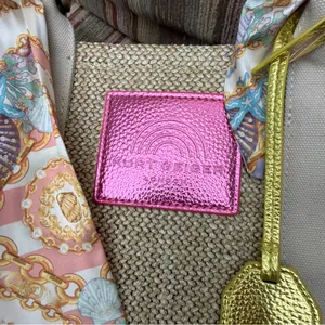 Kurt Geiger Beige Tote with Colorful Scarf thumbnail 4