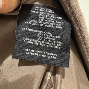 Cole Haan Tie-waist Wool blend Wrap coat thumbnail 9