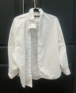 Button Up White Shirt Aerie thumbnail 1