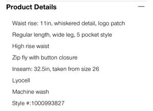 Seven For All Mankind Wide Leg thumbnail 8