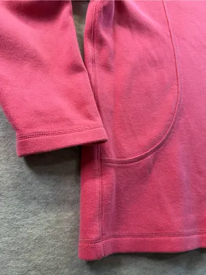 Tommy Bahama Aruba Half Zip Sweatshirt Women’s XL Very Berry Pink thumbnail 6