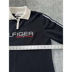 Tommy Hilfiger Women's Long Sleeve Knit Sweater Snap Button Size XL Y2K thumbnail 7