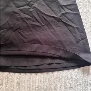 Express Double Lined Black A-Line Skirt thumbnail 2