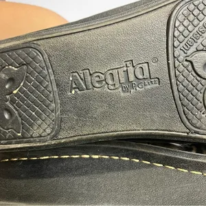 Alegria Paloma poker face‎ mary Jane comfort Shoes gold black size 37 thumbnail 6