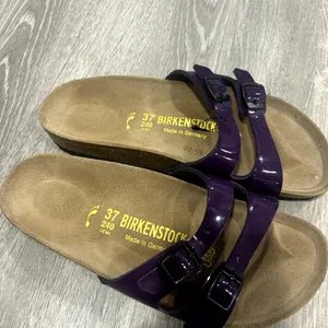 Birkenstock Ibiza Violet Strap Slip On Sandals Size 37 thumbnail 2