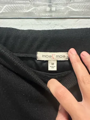 Moa Moa Black maxi skirt thumbnail 2