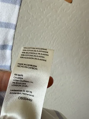 Anthropologie Maeve Striped Graphic Cropped Tank thumbnail 6