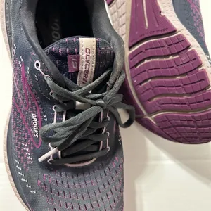 BROOKS Glycerin 19 grey/purple running shoe sneakers women size 10 thumbnail 10