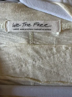 Free People Yellow Top thumbnail 2
