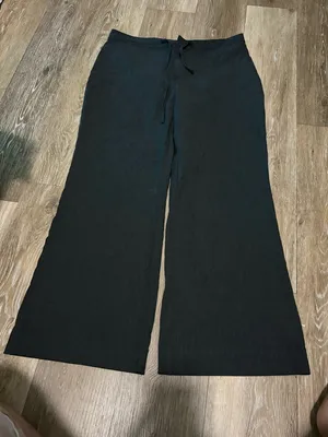 Old Navy Black Stretch Pants with Drawstring Waist thumbnail 1
