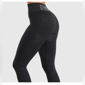 High waisted Gymshark Leggings , barely worn, no sigs or anything color black S thumbnail 2