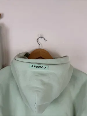 COMFRT Pastel Mega Hoodie and Pants Sweat Set in Mint Green thumbnail 10