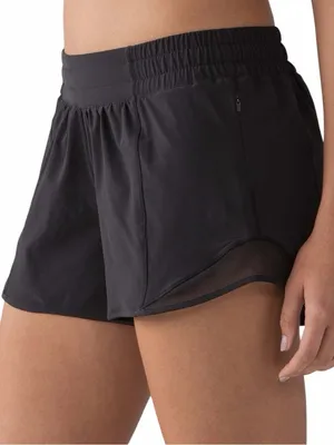Lululemon Hotty Hot Short Black Size 4 thumbnail 1