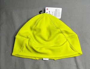 Lululemon Run For It All Beanie NWT Yellow thumbnail 1