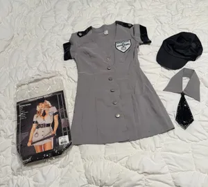 Womens dreamgirl corrections officer costume S thumbnail 1