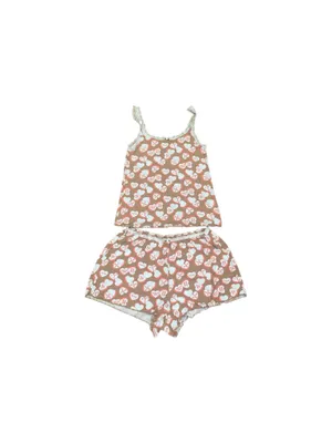Aerie heart print pajama set thumbnail 2