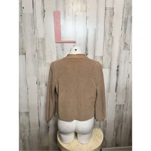 NUDE brown sweater size large Tan thumbnail 6