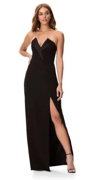 Aidan Mattox Aidan By Tuxedo Dress thumbnail 2
