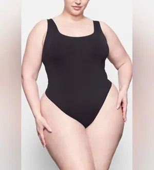 SKIMS Soft Smoothing Seamless Thong Bodysuit, Size XSmall, $68 thumbnail 8