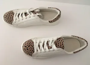 Cheetah Print Sneakers, Size 10 Multi thumbnail 4
