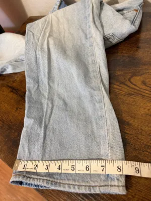 Levi’s Ribcage Straight Ankle Button Fly Jeans Size 26 thumbnail 6